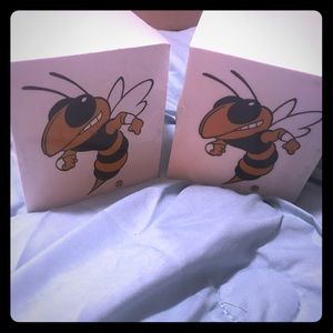 Two Georgia Tech Cube Note Pad